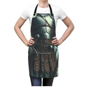 Apron Warrior Armor Print